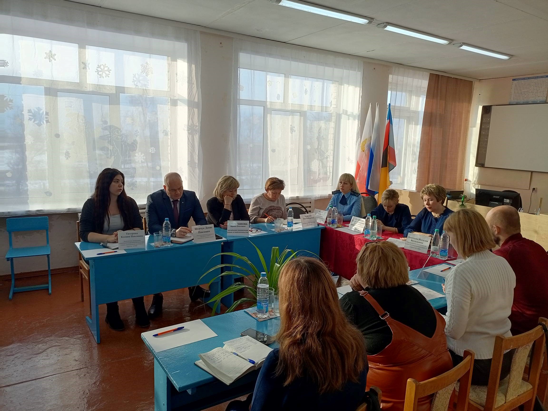Выездное заседание комиссии по делам несовершеннолетних и защите их прав Энгельсского муниципального района.